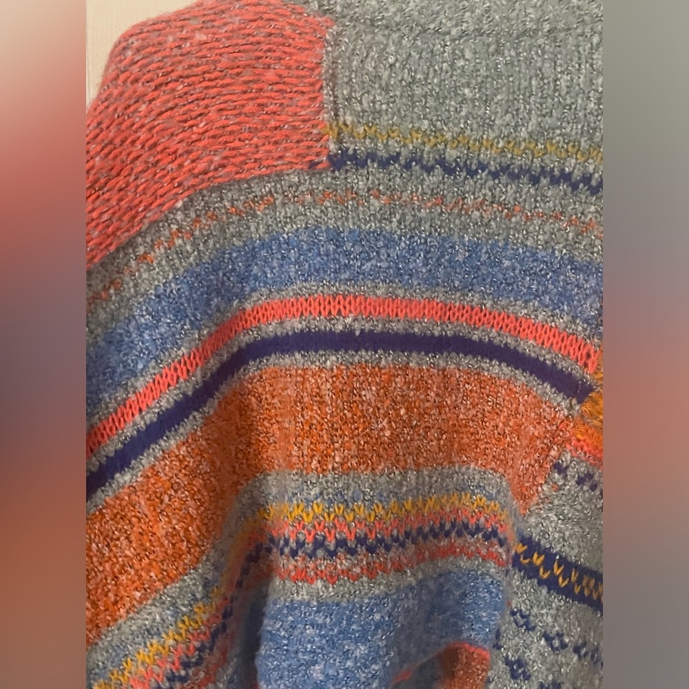 moon & madison Multicolor Patchwork Sweater - image 9